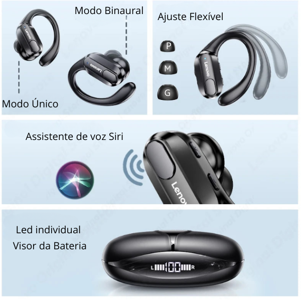 Fone de Ouvido sem Fio XT80