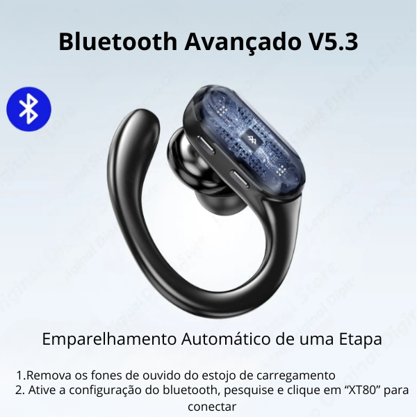Fone de Ouvido sem Fio XT80