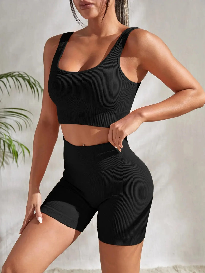 Conjunto Esportivo Feminino Short e Top